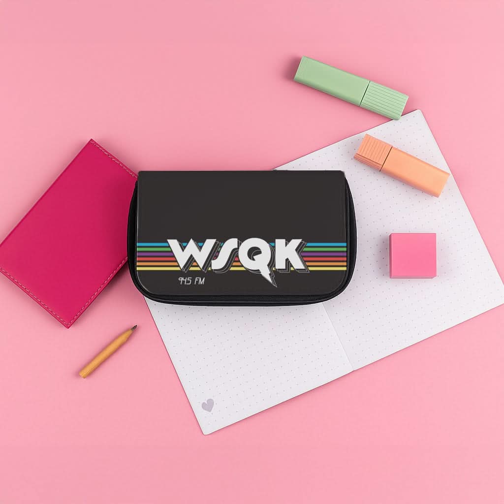WSQK Radio Pencil Case