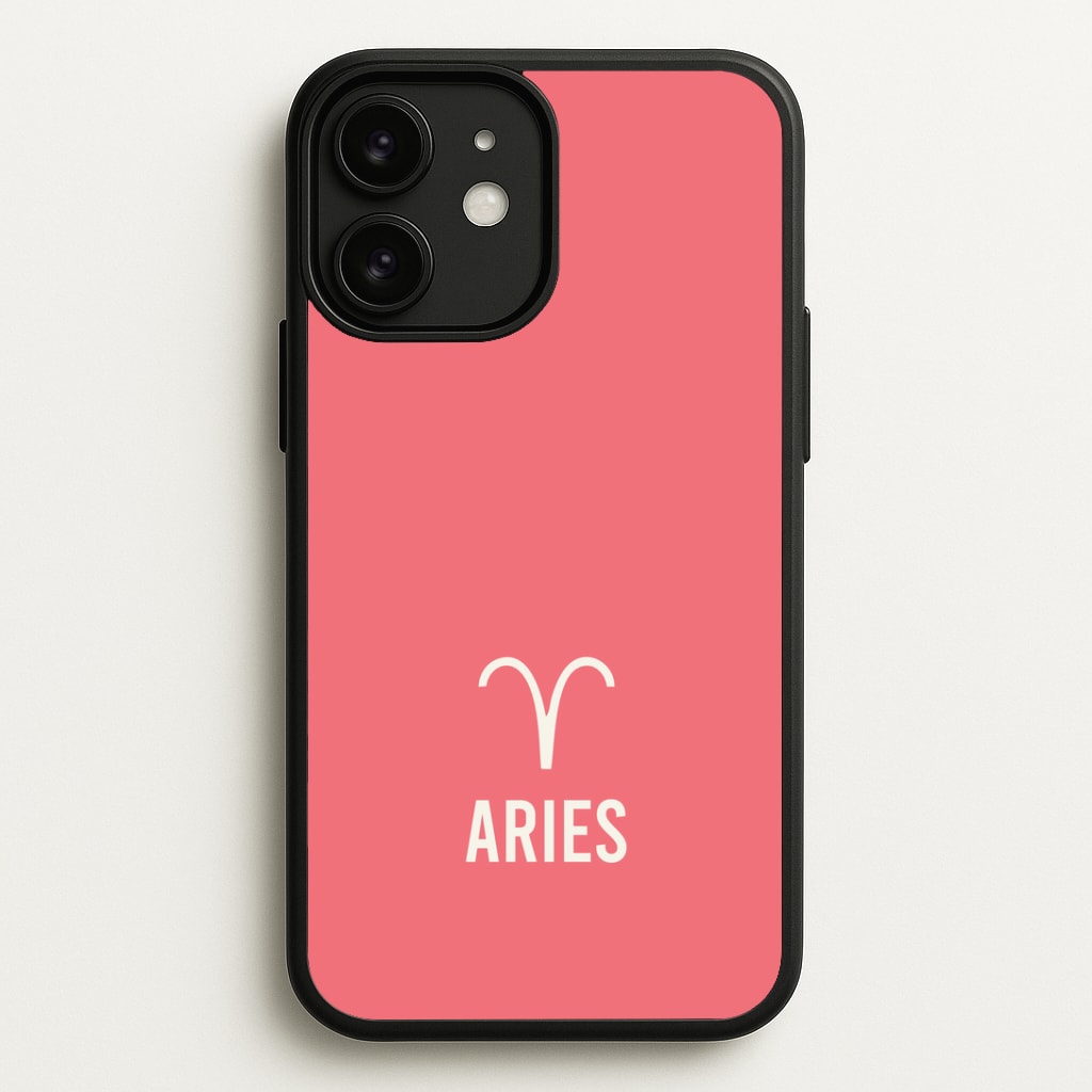 Aries Pastel Zodiac iPhone 11 Case