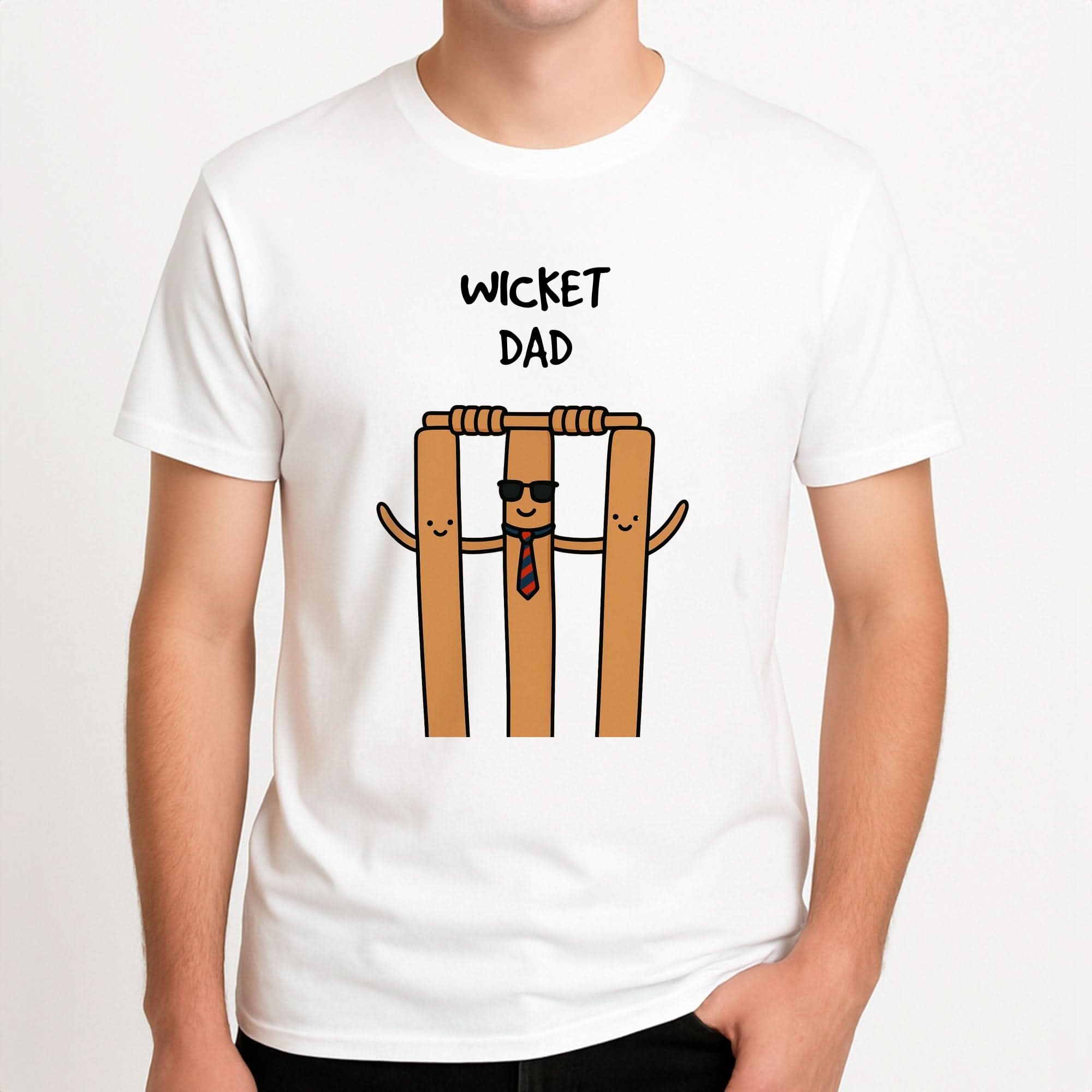 Wicket Dad - Father's Day Mens T-Shirt