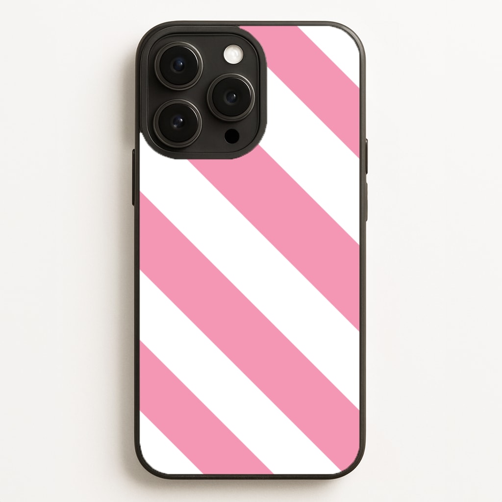 Candy Cane Stripes iPhone 16 Pro Case