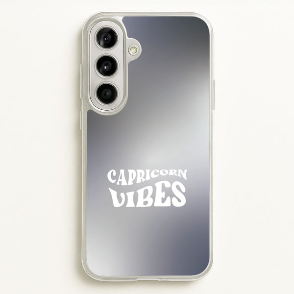 Capricorn Vibes Gradient Zodiac Galaxy A56 Case