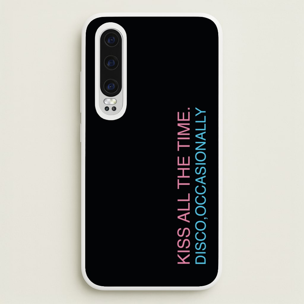 Disco Occasionally Text Huawei P30 Case