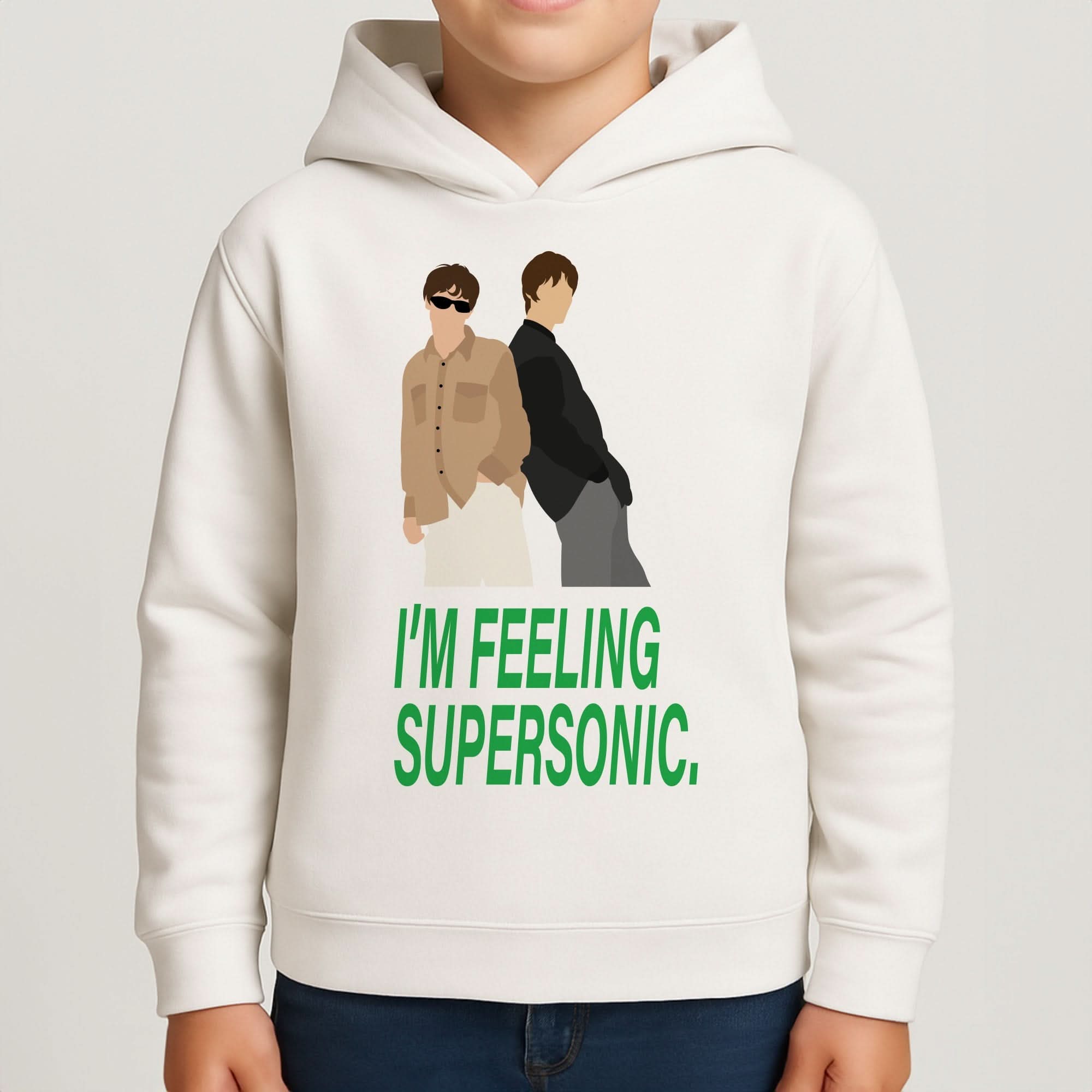 I'm Feeling Supersonic Boys Hoodie