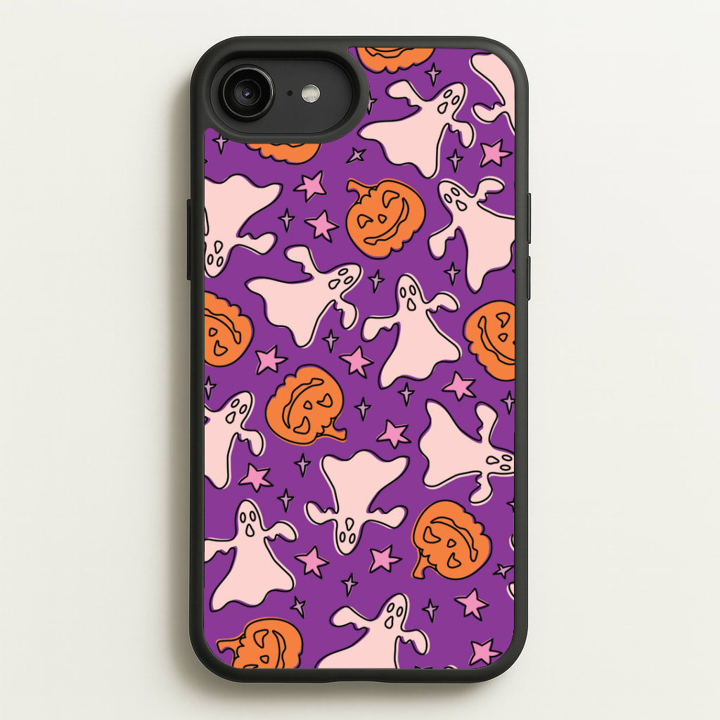 Abstract Halloween Pattern iPhone 6 Plus / 7 Plus / 8 Plus Case