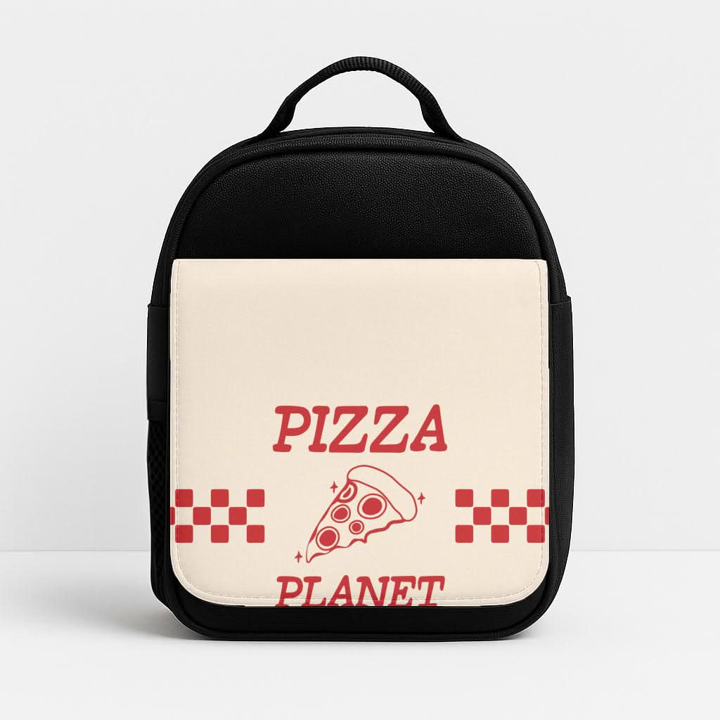 Retro Pizza Planet Insulated Lunch Bag