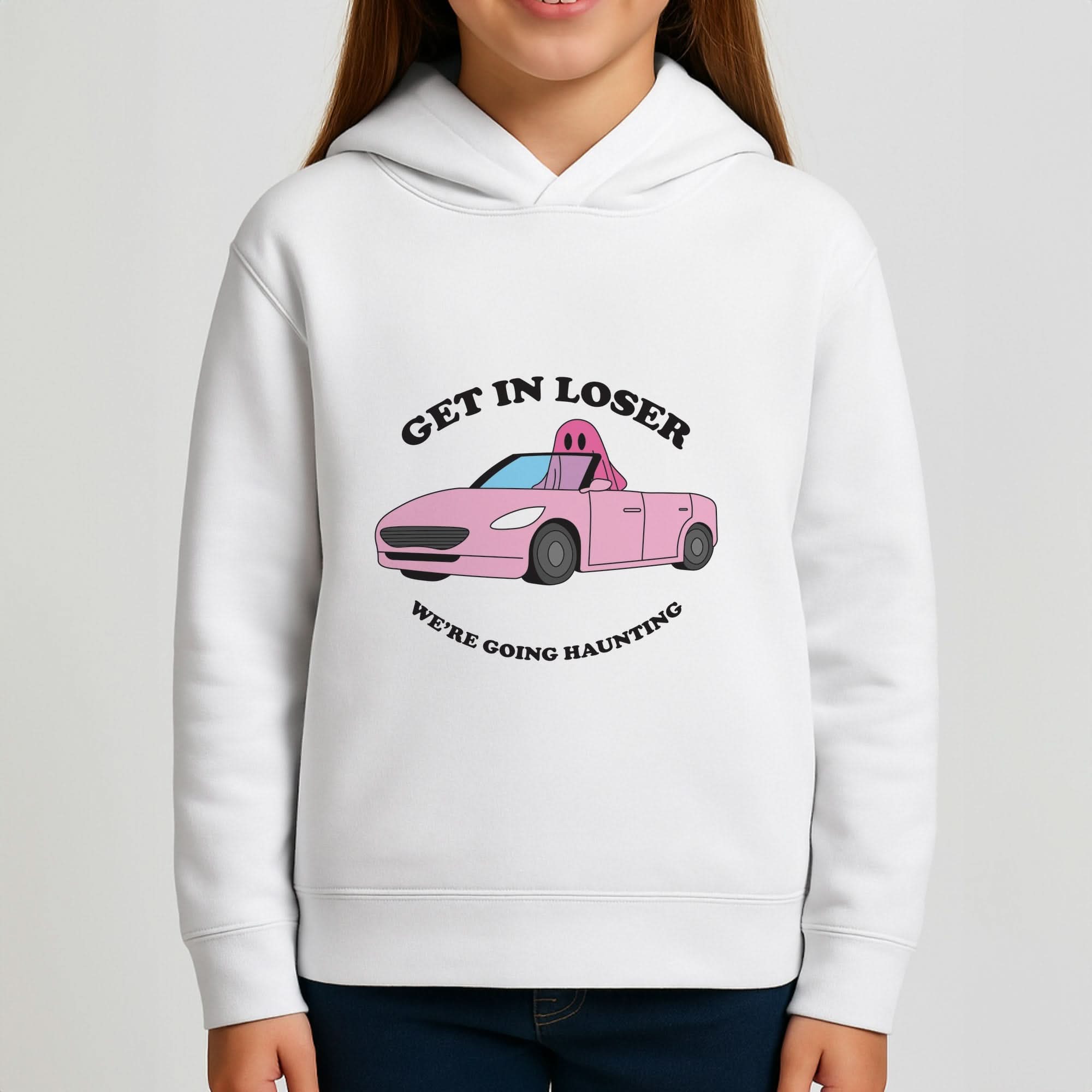 We're Going Haunting Girls Hoodie