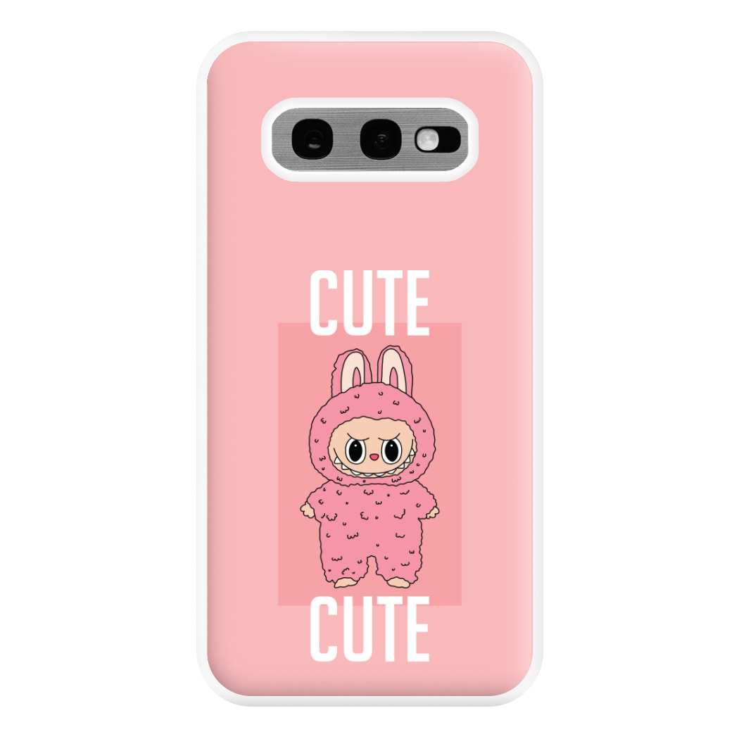 Cute Pink Monster Galaxy S10e Case
