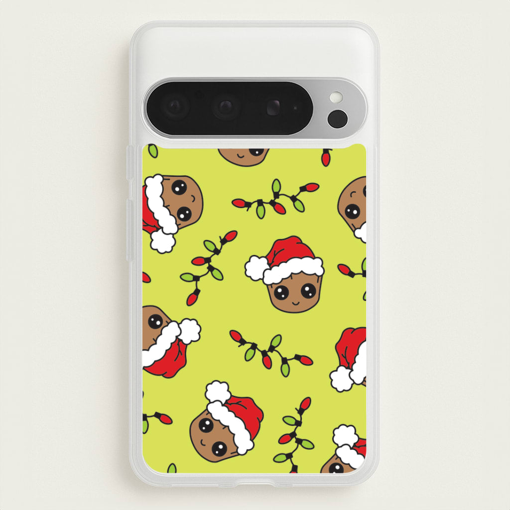 Christmas Tree Hero Pattern Google Pixel 9 Pro XL Case