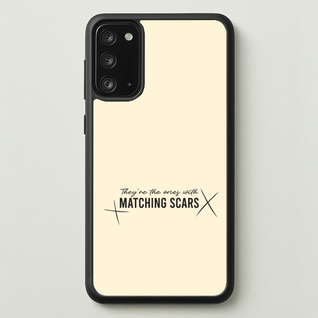 Matching Scars Galaxy Note 20 Case