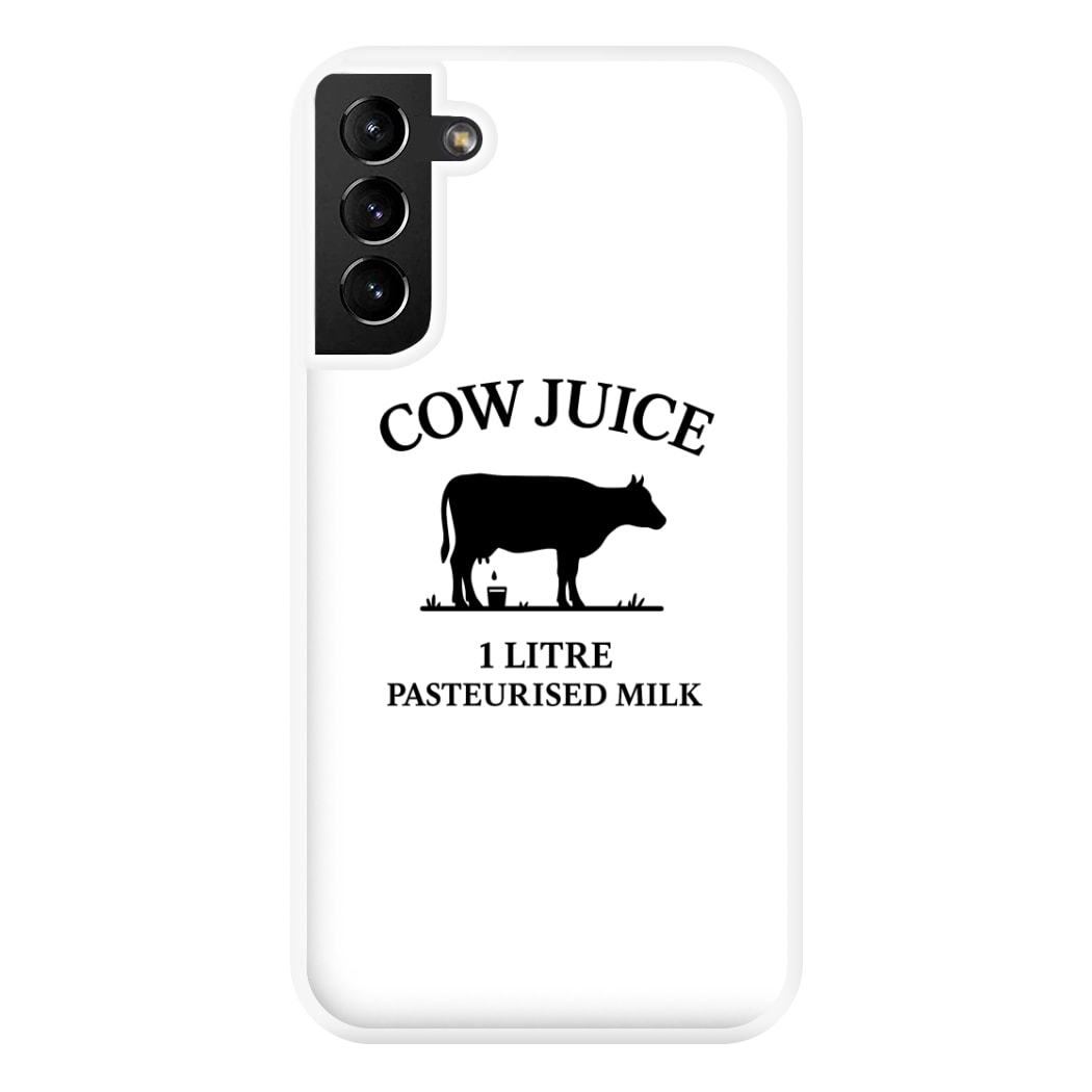 Cow Juice Galaxy S21 Case