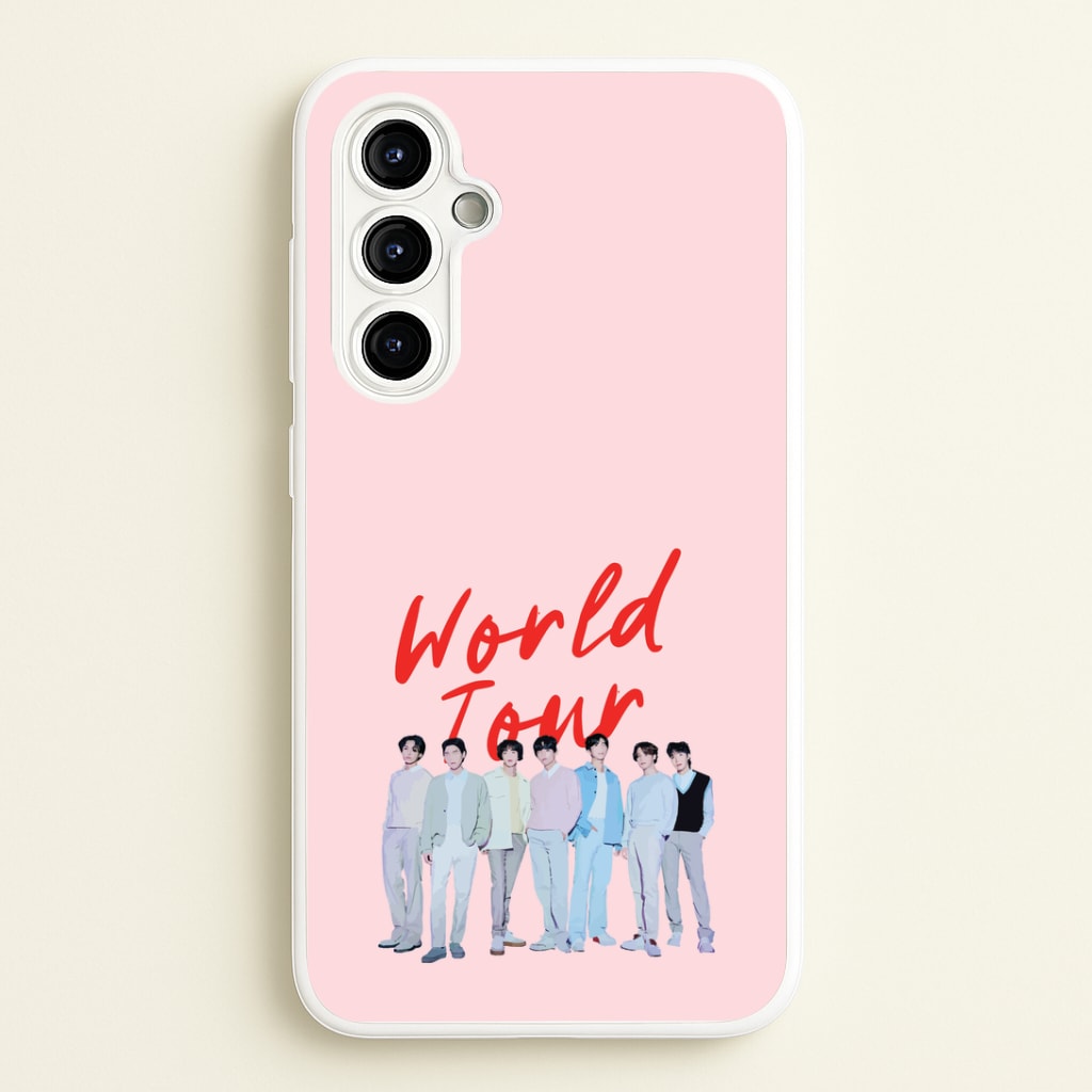 K-Pop Band Pastel Tour Galaxy A54 Case