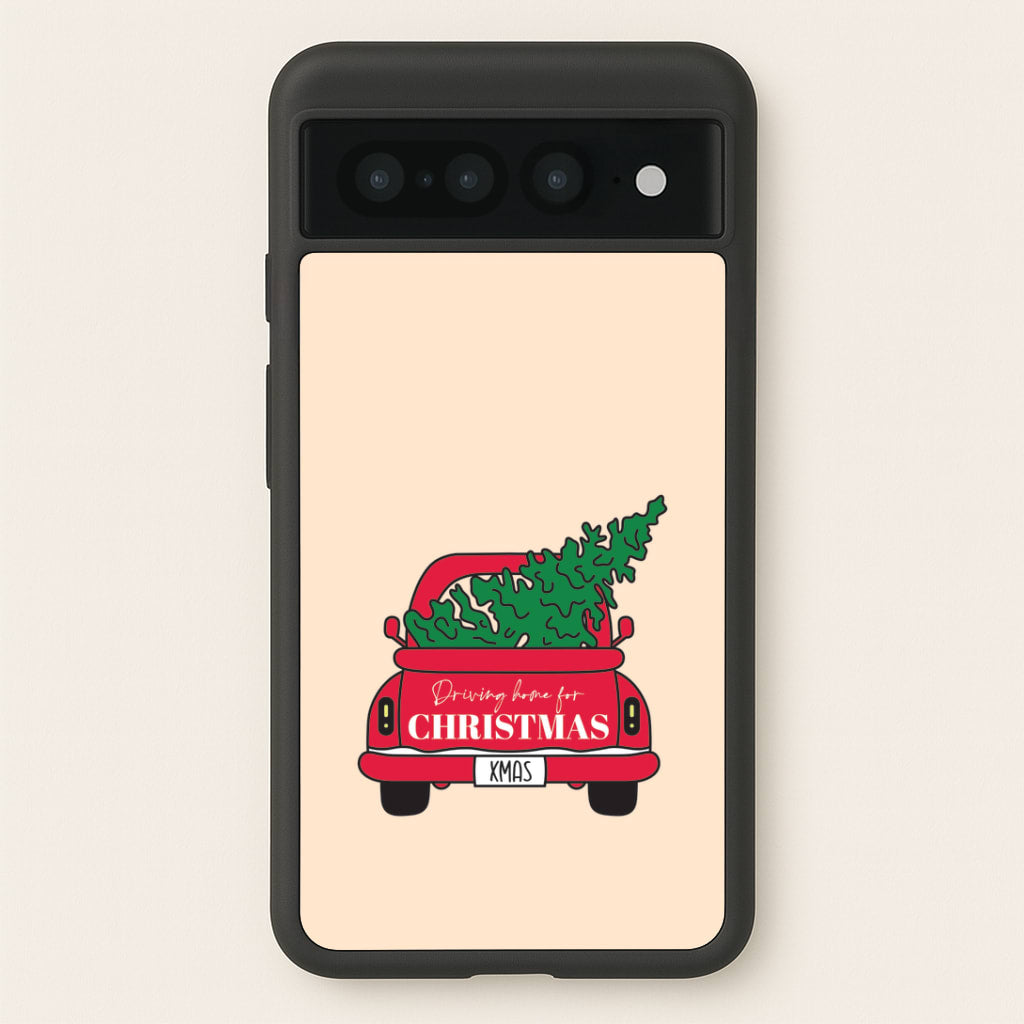 Driving Home For Christmas Truck Google Pixel 7 Pro Case