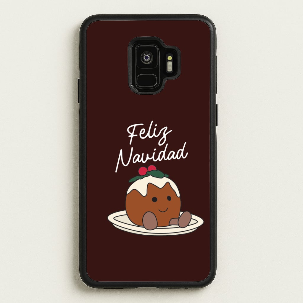 Christmas Pudding Plush Galaxy S9 Case