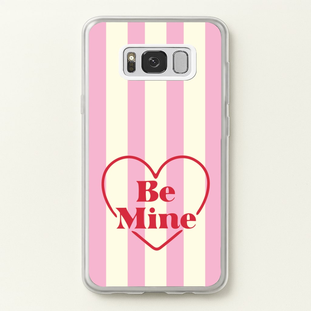 Be Mine Stripey Galaxy S8 Plus Case