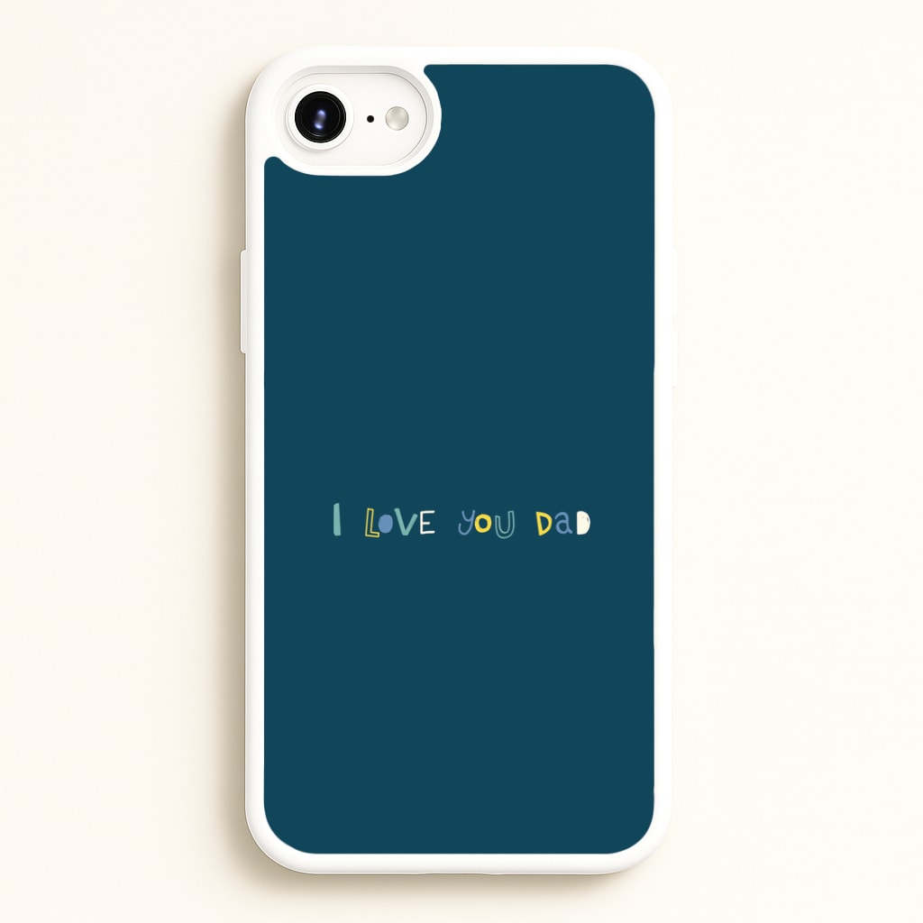 I Love You Dad Scribbles iPhone 6 Plus / 7 Plus / 8 Plus Case