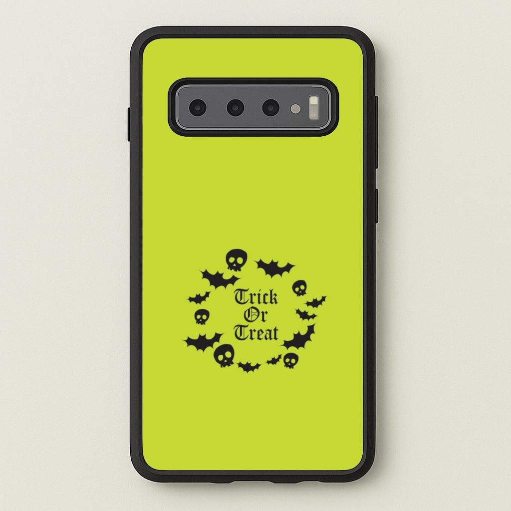 Trick Or Treat Wreath Galaxy S10 Case