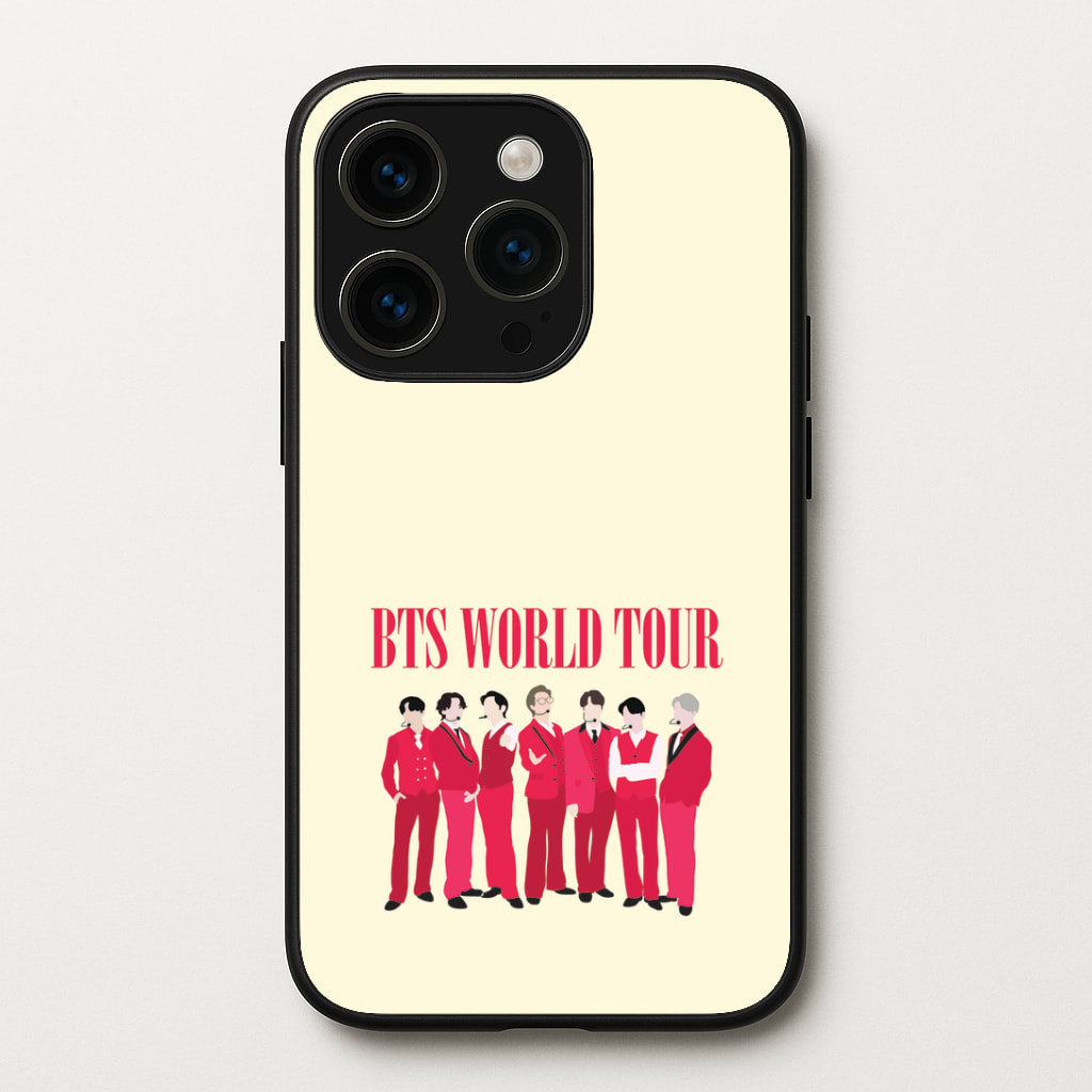 K-Pop Band World Tour 2026 iPhone 14 Pro Case