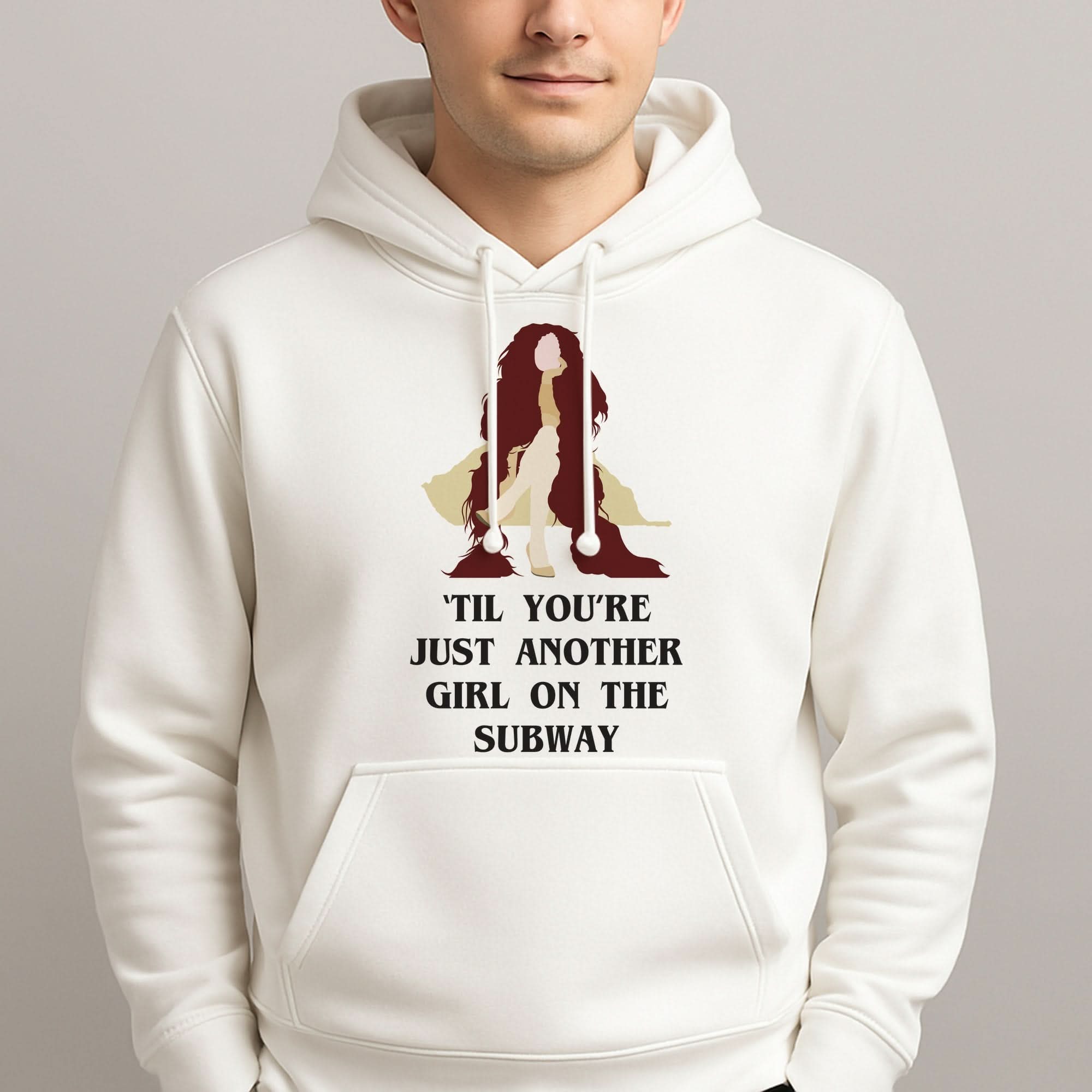 Just Another Girl Mens Hoodie