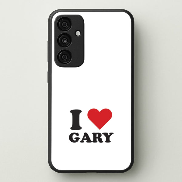 I Love Gary Galaxy A35 Case