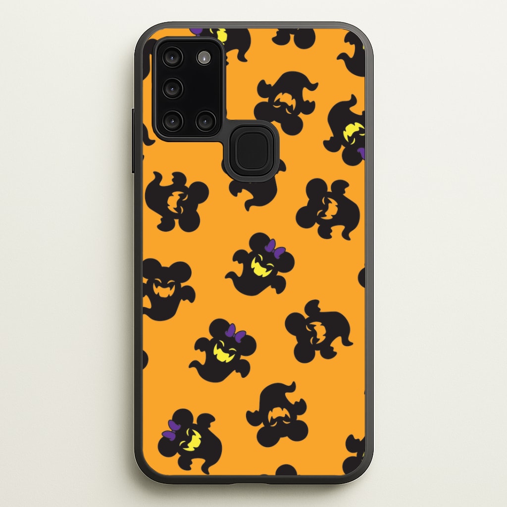 Mouse Ghosts Pattern Galaxy A21s Case