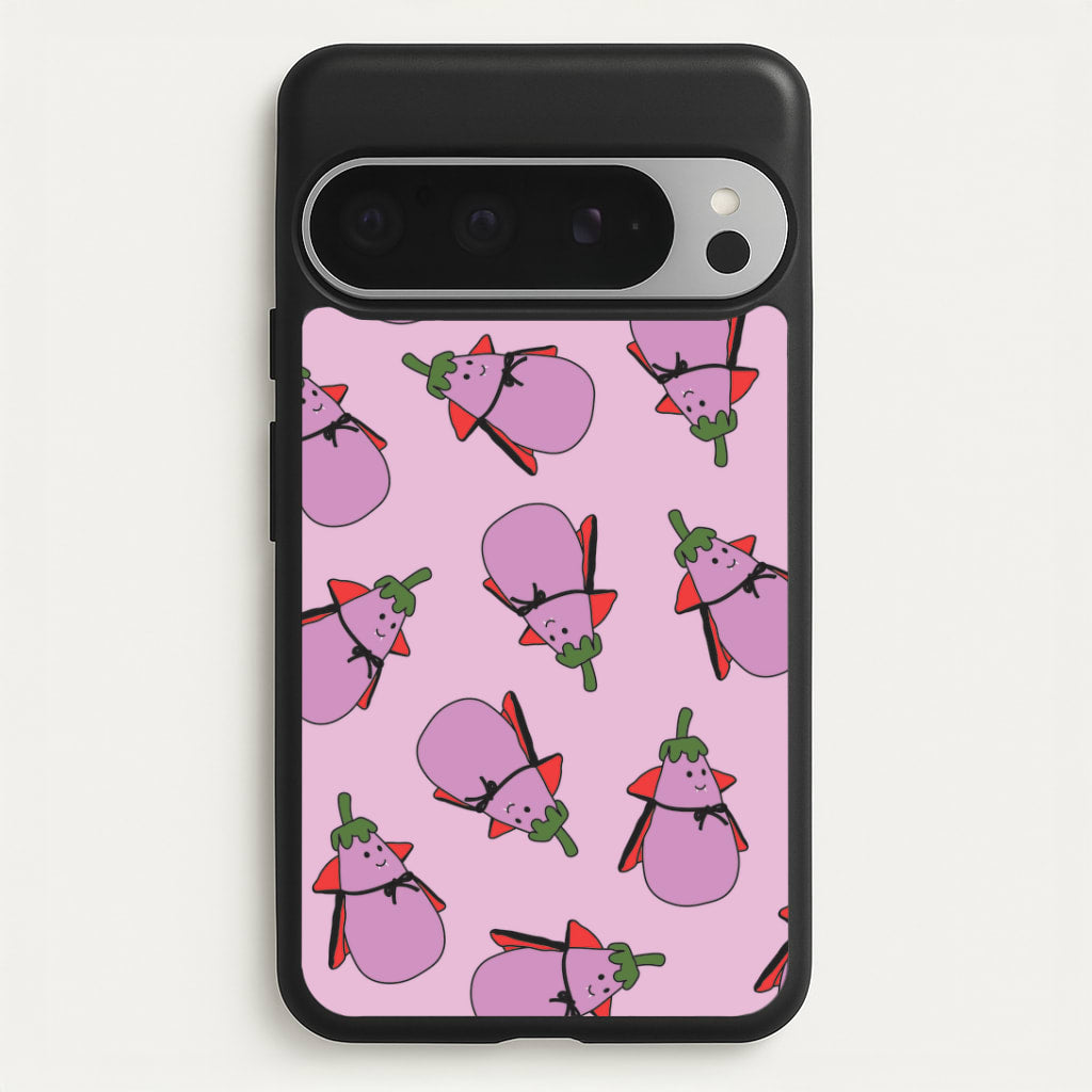 Vampire Vegetable Pattern - Halloween Google Pixel 9 Pro XL Case