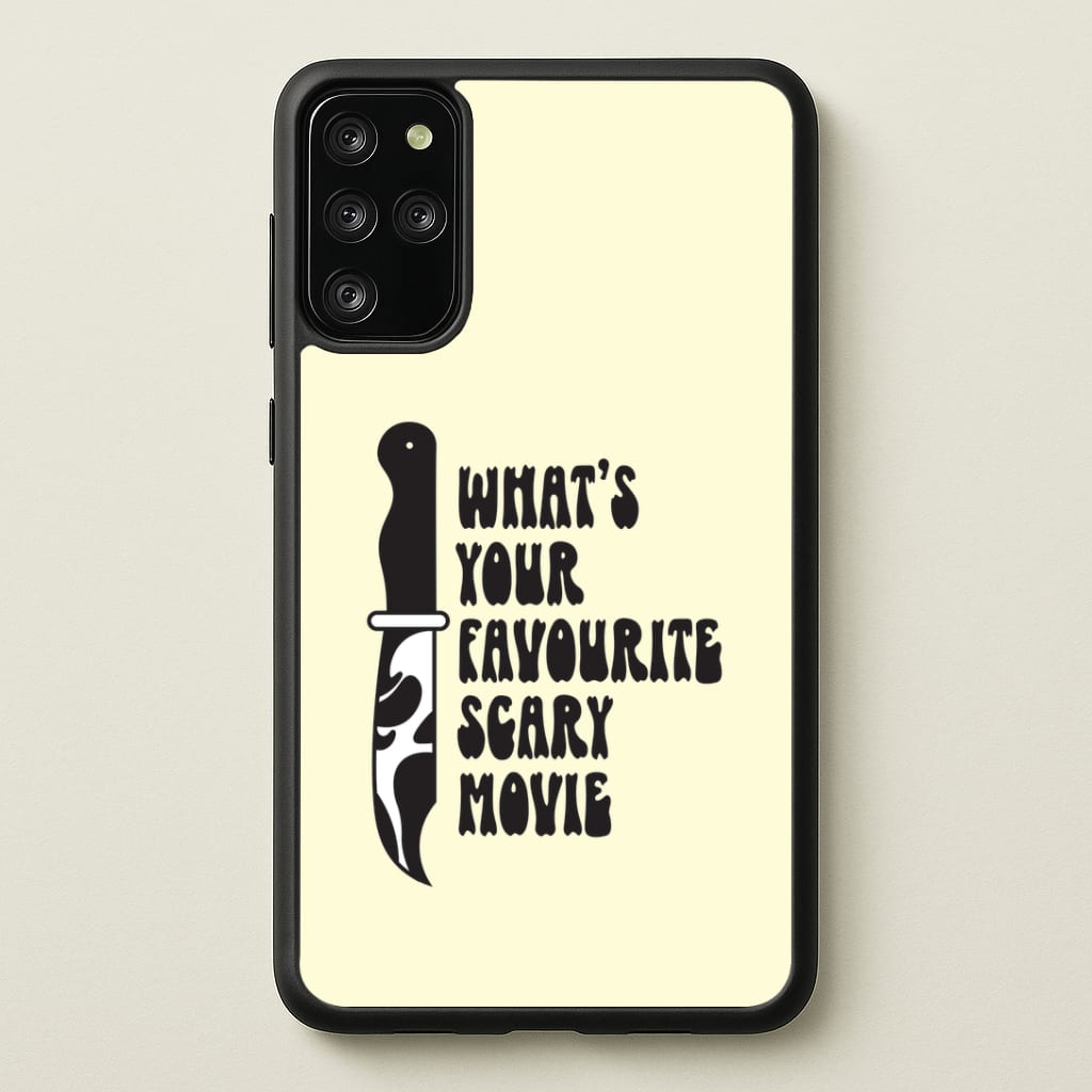 What's Your Favourite Scary Movie Trippy Galaxy S20 Plus Case