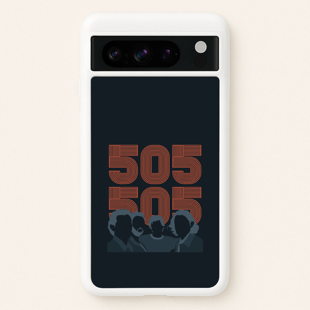 505 Band Members Dark Google Pixel 8 Pro Case