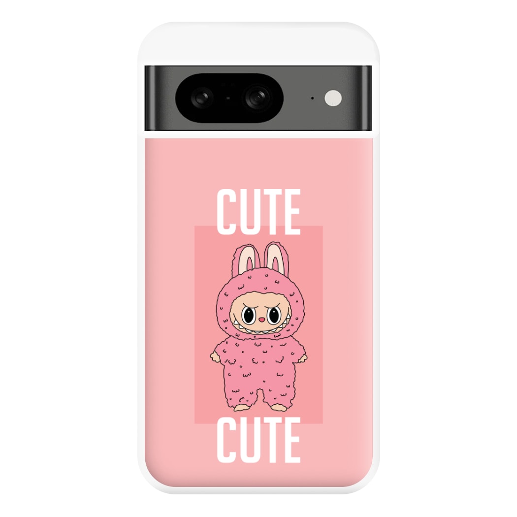 Cute Pink Monster Google Pixel 8 Case