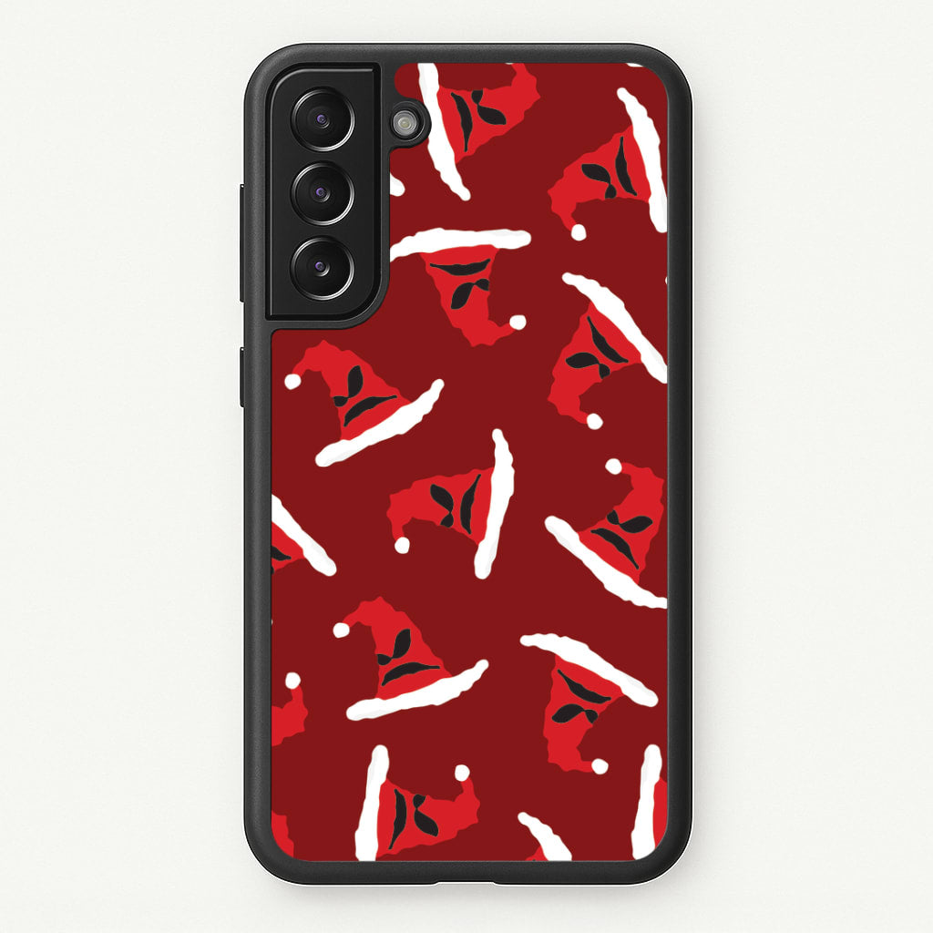 Sorting Christmas Hat Pattern Galaxy S21 Case