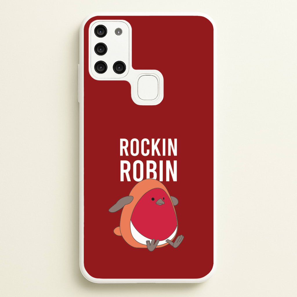 Rockin Robin Plush Galaxy A21s Case