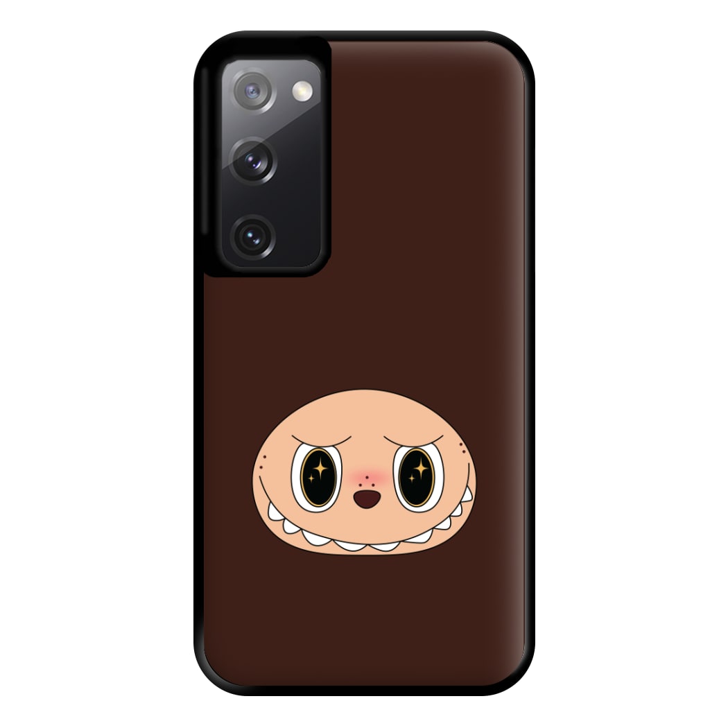 Cute Brown Monster Face Galaxy S20FE Case