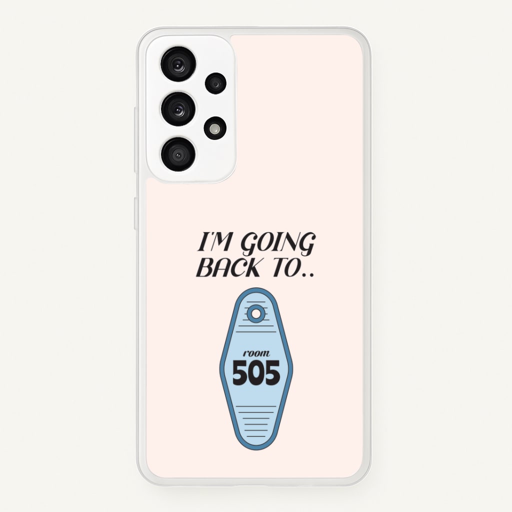 I'm Going Back To 505 Keyring Galaxy A33 Case