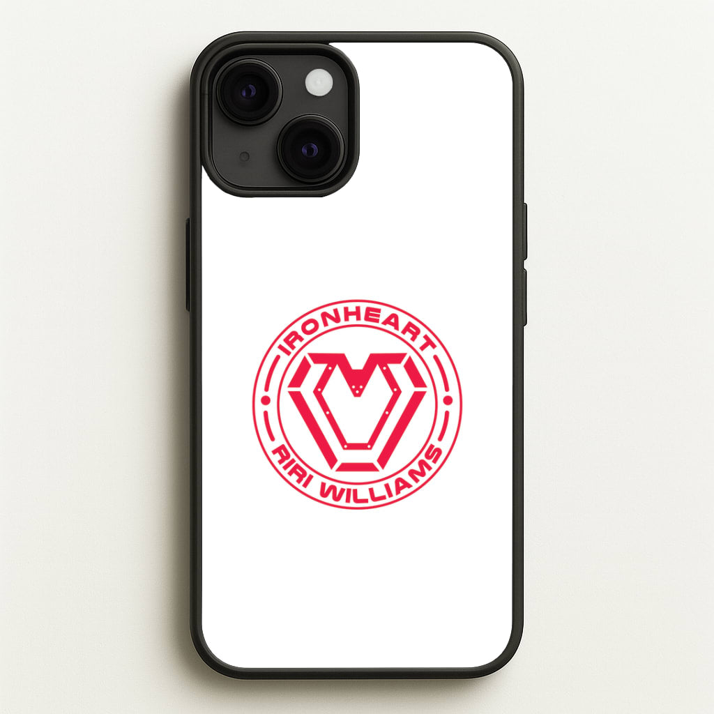 Metal Heart Riri iPhone 13 Mini Case