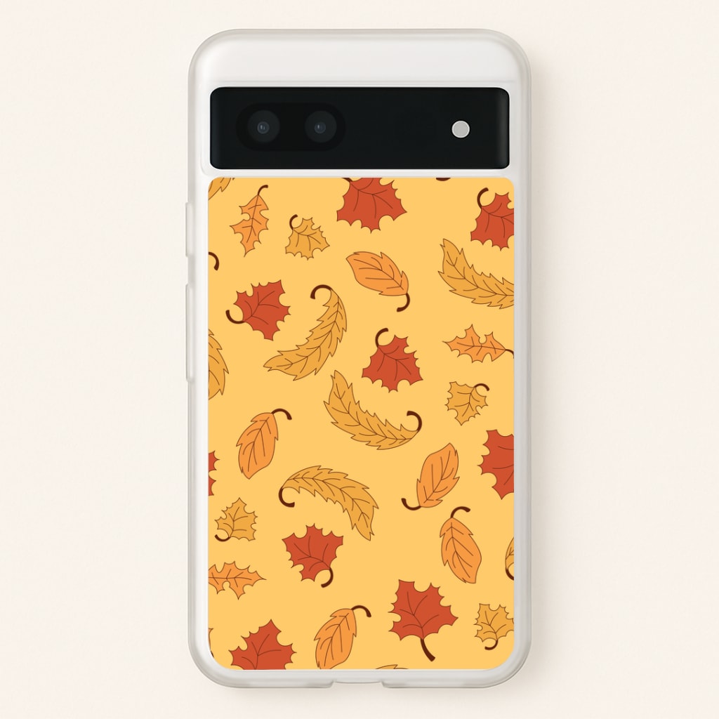 Leaves Assortment Pattern Google Pixel 6a Case