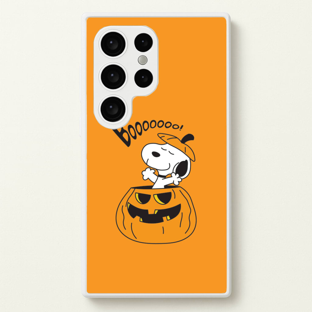 Cartoon Beagle Pumpkin Galaxy S24 Ultra Case