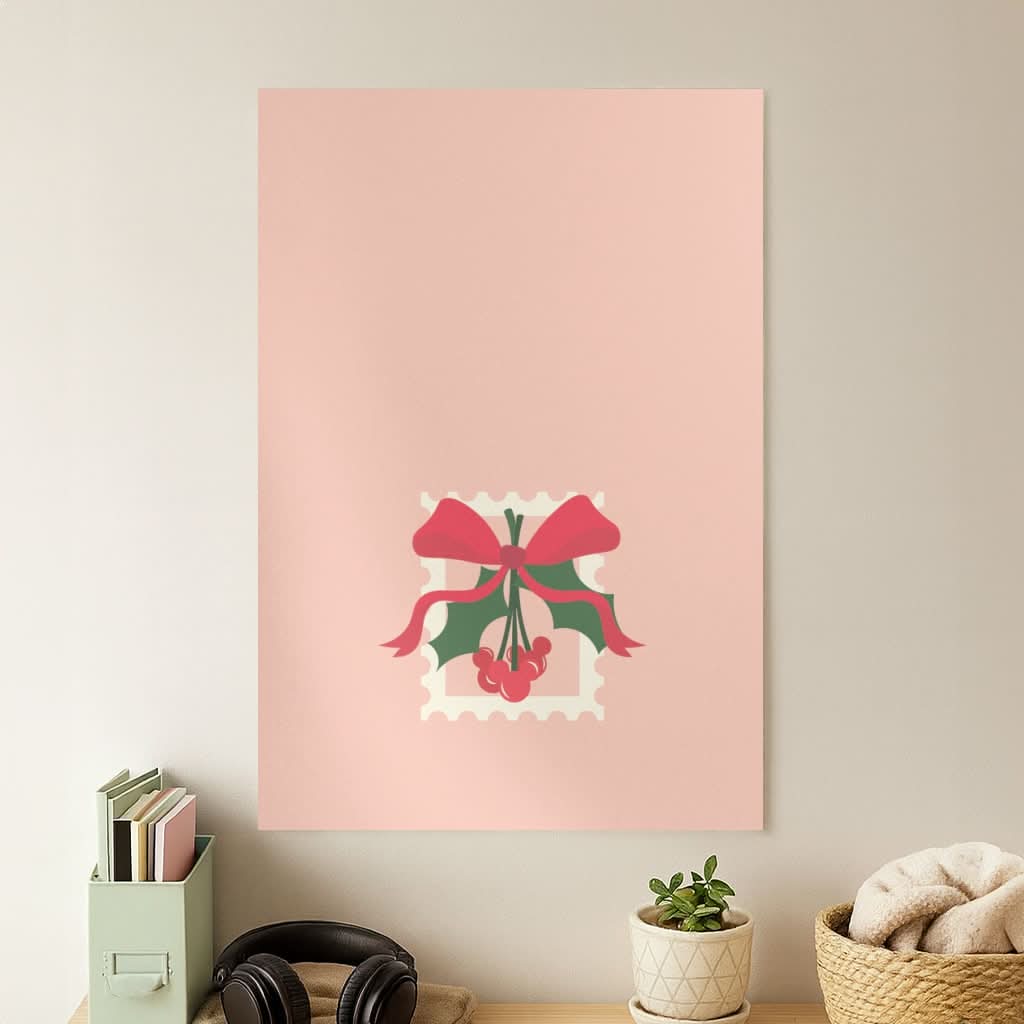 Cartoon Mouse Holly Poster