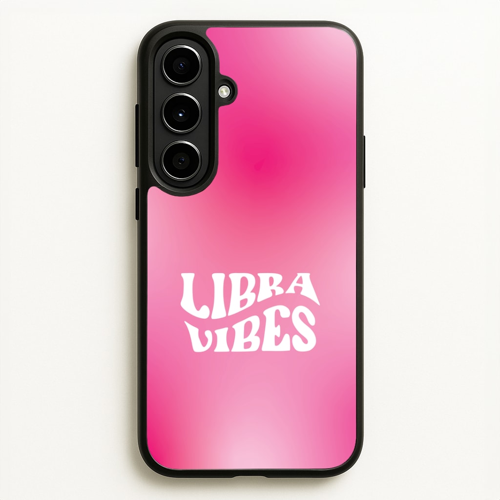 Libra Vibes Gradient Zodiac Galaxy A56 Case