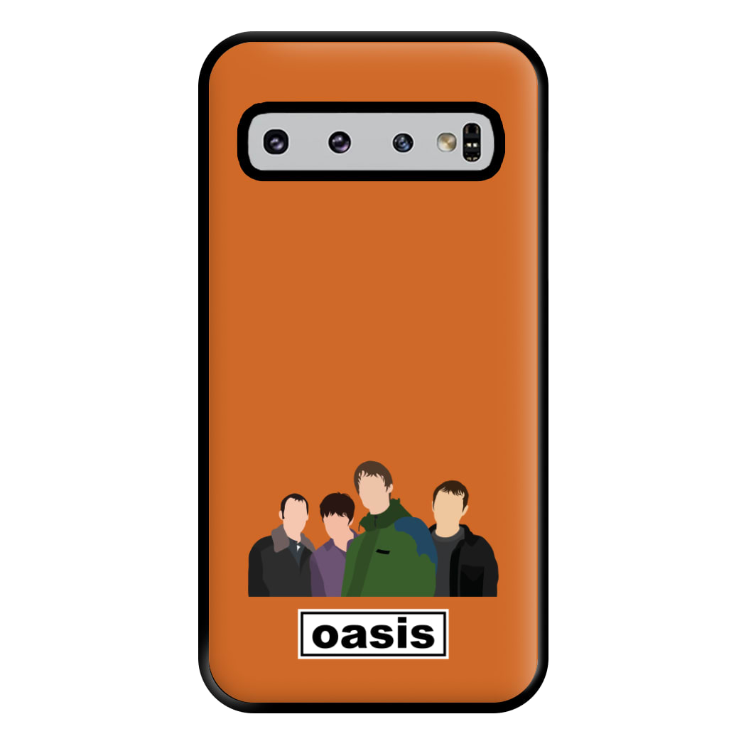 Rock Band Members Galaxy S10 Plus Case