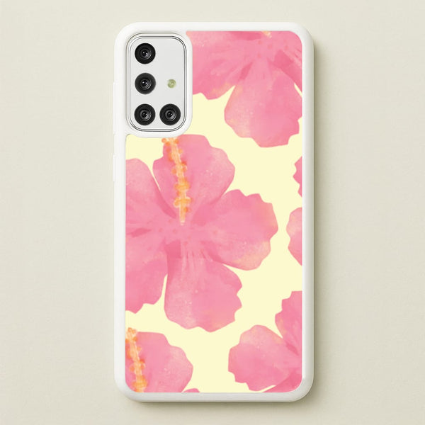 Hibiscus Galaxy A71 Case