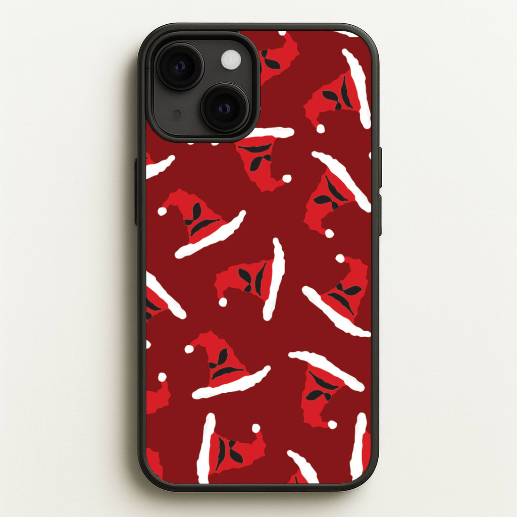 Sorting Christmas Hat Pattern iPhone 13 Mini Case