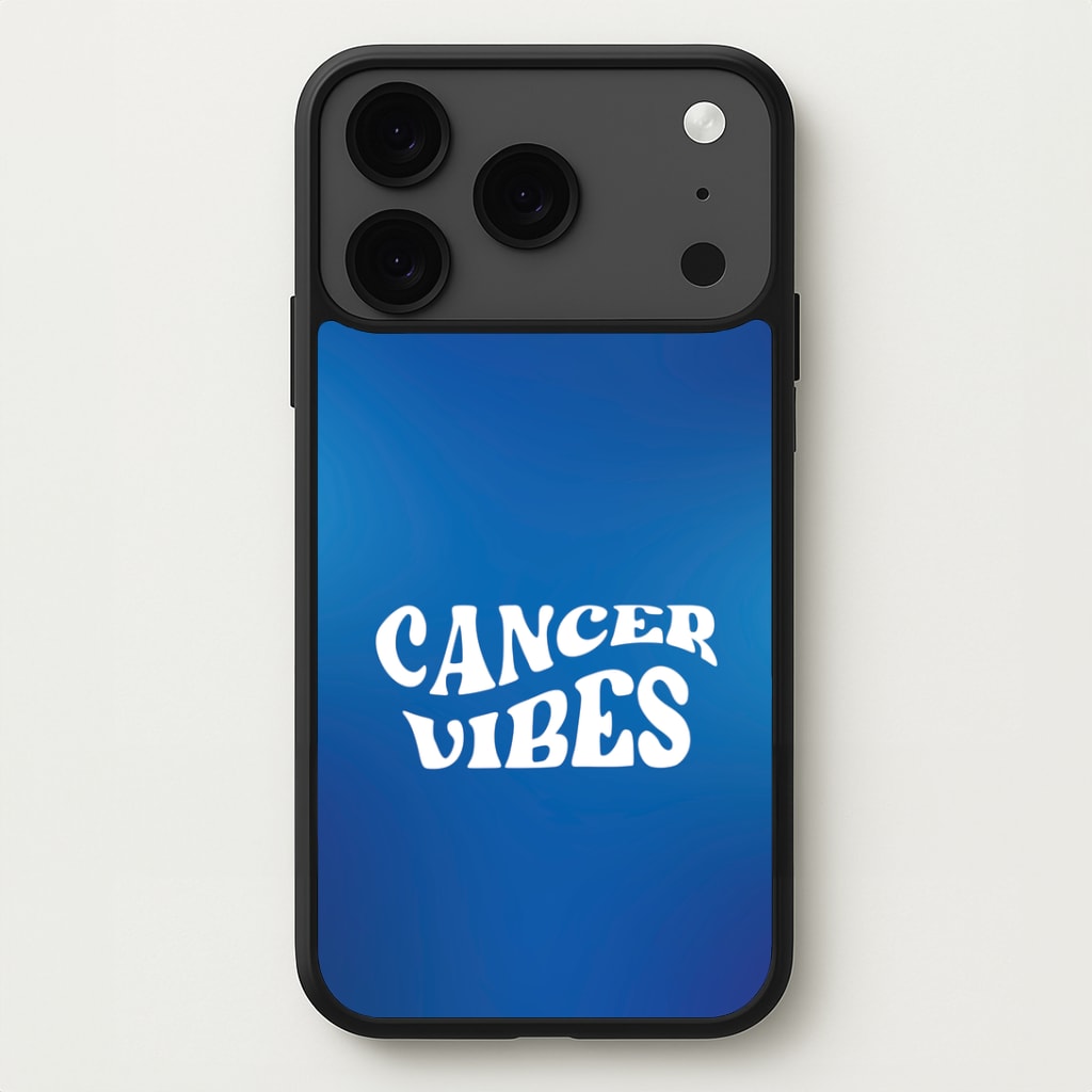 Cancer Vibes Gradient Zodiac iPhone 17 Pro Max Case