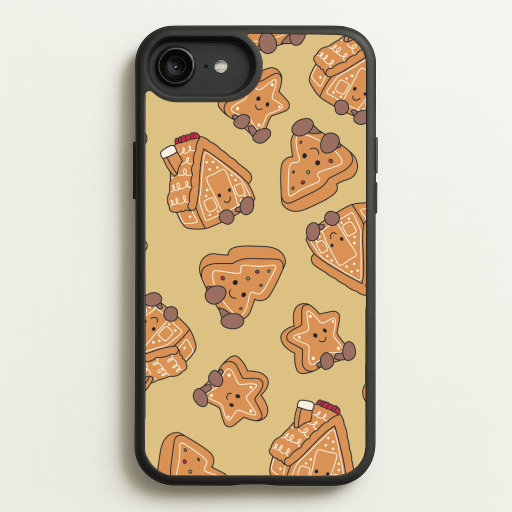 Gingerbread Plushies Pattern iPhone 6 Plus / 7 Plus / 8 Plus Case
