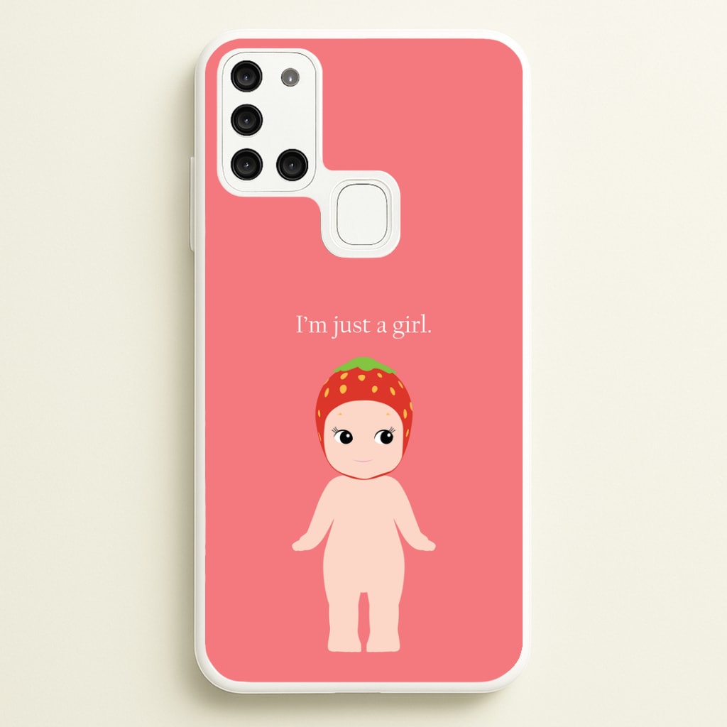 I'm Just A Girl Galaxy A21s Case