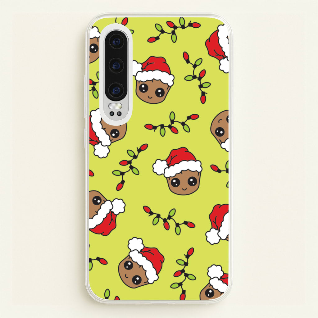 Christmas Tree Hero Pattern Huawei P30 Case