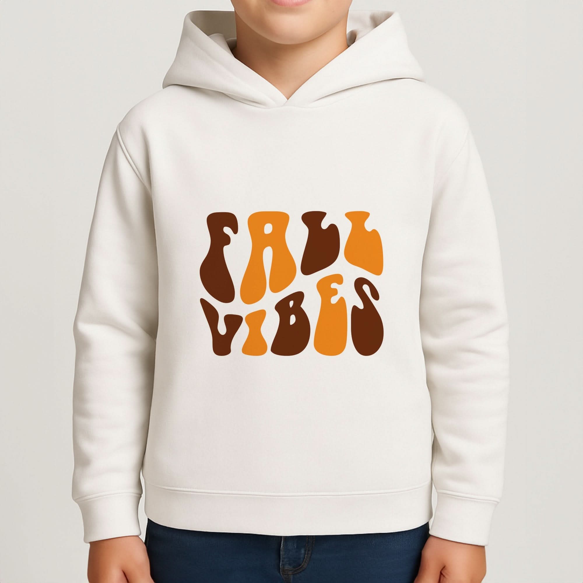 Fall Vibes Boys Hoodie