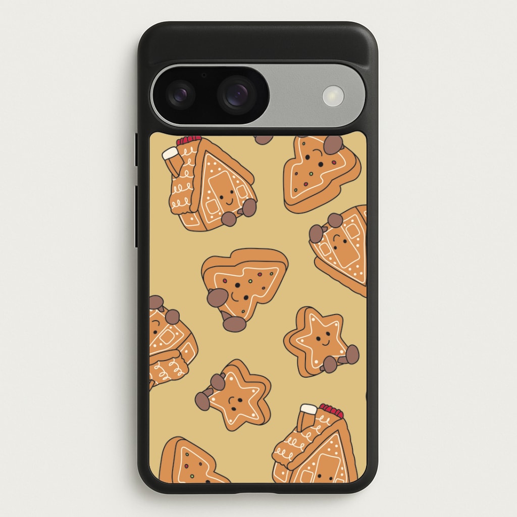 Gingerbread Plushies Pattern Google Pixel 9 / 9 Pro Case