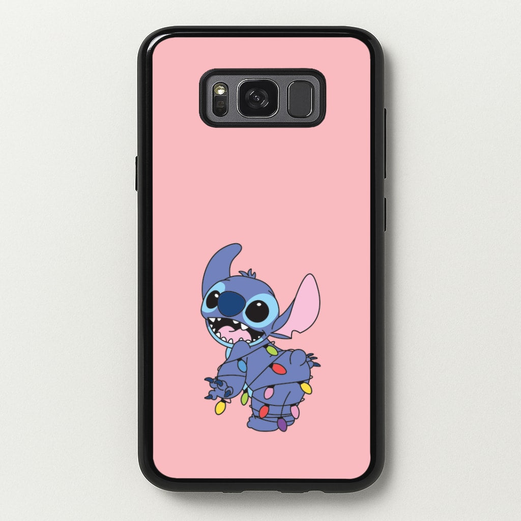 Cute Blue Alien Fairylights Galaxy S8 Case