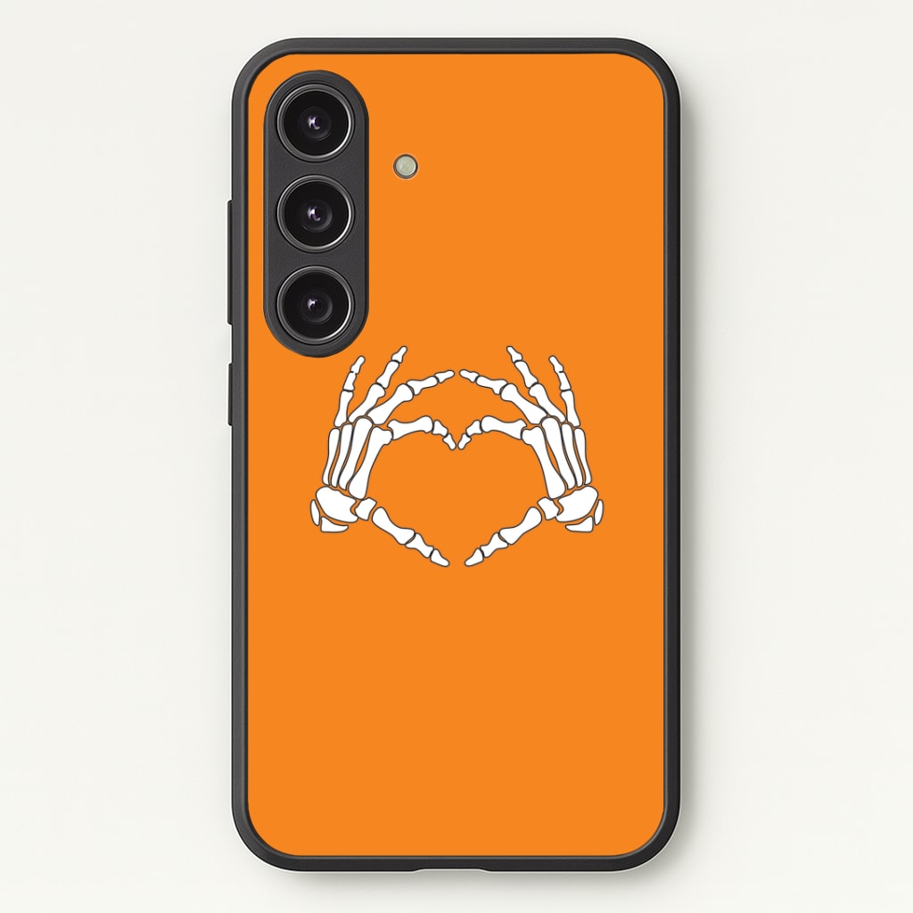 Skeleton Heart Galaxy S24 Case