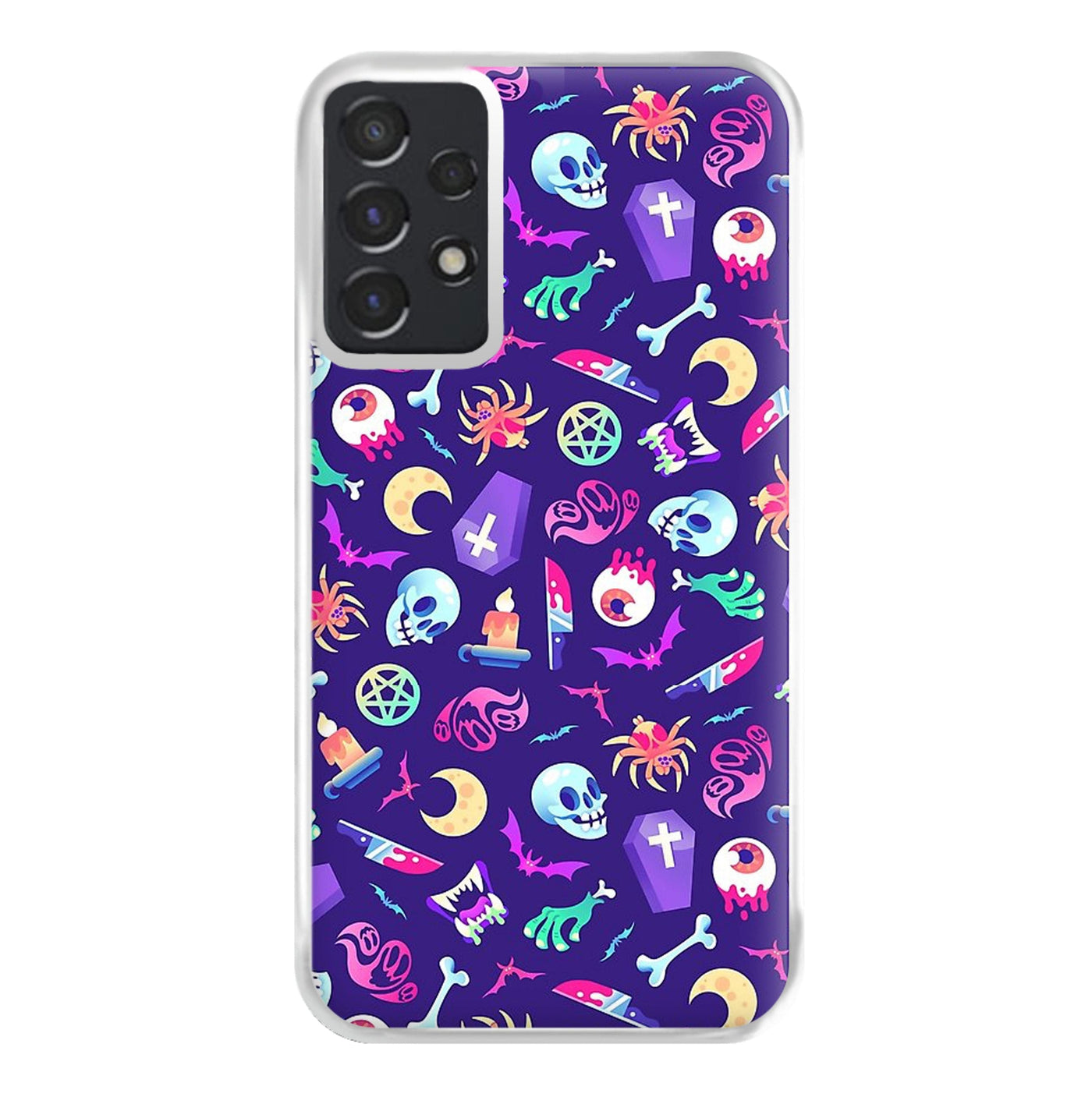 Horroriffic Halloween Pattern Phone Case