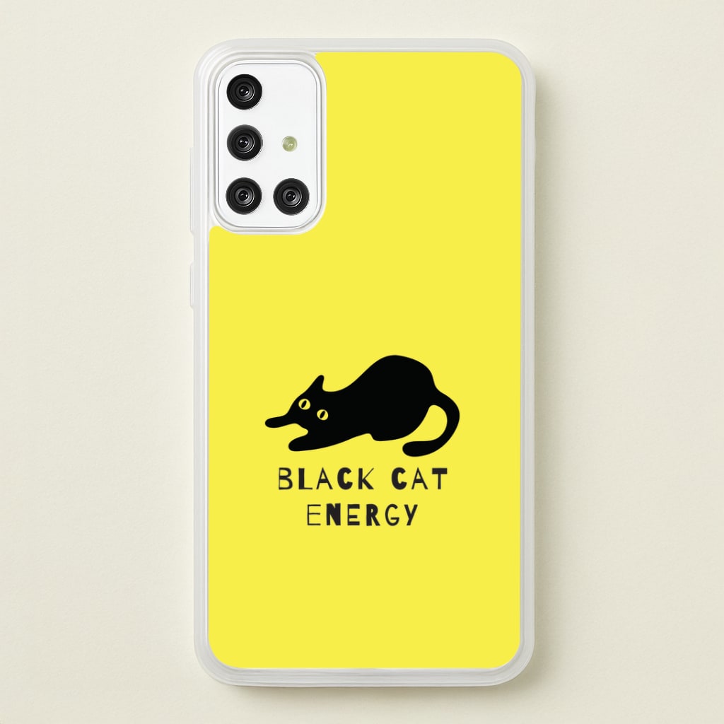 Black Cat Energy Galaxy A71 Case